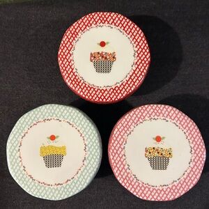 Julia Minasian Trio of Cupcake Stands NWT
